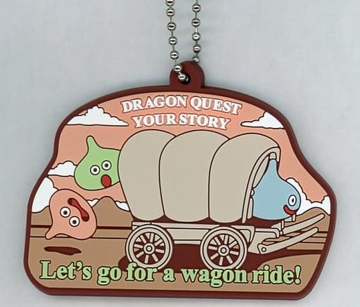 ドラゴンクエスト ユア・ストーリートラベル冒険ラバーキーホールダーAスライム馬車 ドラゴンクエスト ユア・ストーリー トラベル冒険 ラバーキー