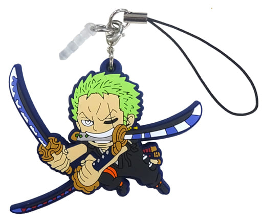 Roronoa Zoro Theater One Piece Stampede Rubber Strap Collection Theater Goods Goods Accessories Suruga Ya Com