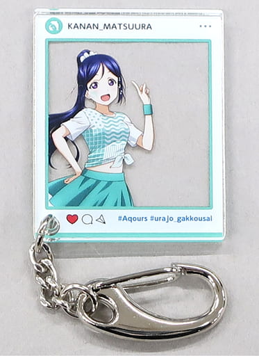 掛件 吉祥物掛件 角色 松浦果南 Real密室逃脫 Lovelive Sunshine 擺脫學校祭現場中止的危機 用大家的力量創造aqours的舞台 交換式壓剋力掛件 雜貨 小配件