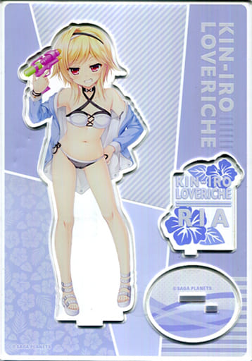 駿河屋 -<中古>僧間理亜 アクリルキャラスタンド 「金色