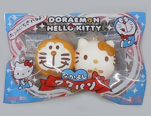 Squeeze Character Series Key Holder Hello Kitty Doraemon Bread Nakayoshi Bread Squeeze Mascot Doraemon Hello Kitty Goods Accessories Suruga Ya Com