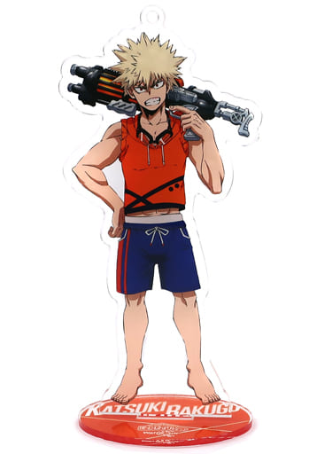 僕のヒーローアカデミア 爆豪勝己 ウォーターガン ジャンプGIGA アクスタ JCS限定 『僕のヒーローアカデミア』アクリルGIGAフィギュア 爆