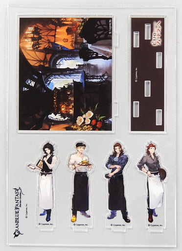 Acrylic Diorama Set ビストロフェードラッヘ Granblue Fantasy Granblue Fantasy 7netshopping Limited Goods Accessories Suruga Ya Com
