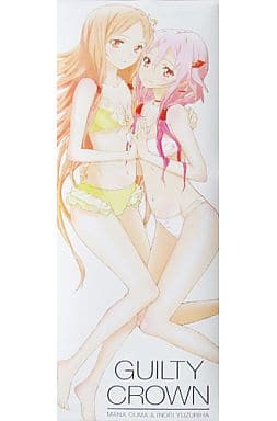 希少☆ ギルティクラウン デスクマット 楪いのり　桜満真名 ギルティクラウン デスクマット いのり＆真名 キャラクターグッズ
