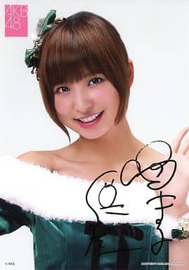 AKB48 篠田麻里子　ミニスカサンタ　クリスマス等身大ポスター 駿河屋 -<中古>ポスターコレクション 篠田麻里子(ミニスカサンタ