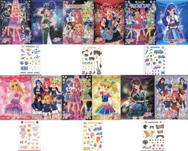 駿河屋 -<中古>クリアポスター＆デコレーションステッカー 全6種