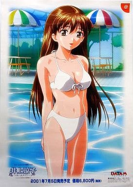ルームメイト 井上涼子 販促ポスター B2 2001年 たくま朋正 駿河屋 -<中古>B2販促ポスター 井上涼子 「DCソフト 井上涼子