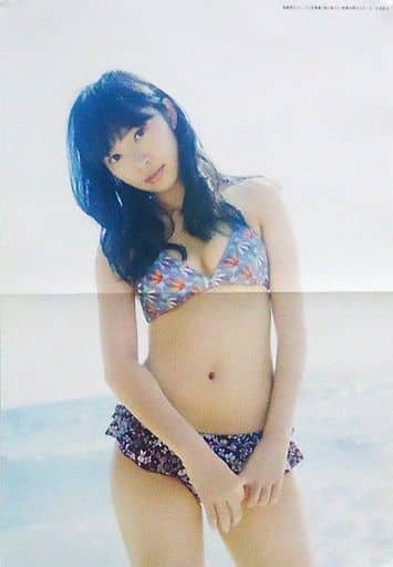指原莉乃 希少水着チェキ 直筆サイン入り AKB48 HKT48 駿河屋 -<中古>リバーシブルポスターD(二つ折) 指原莉乃(HKT48) 水着