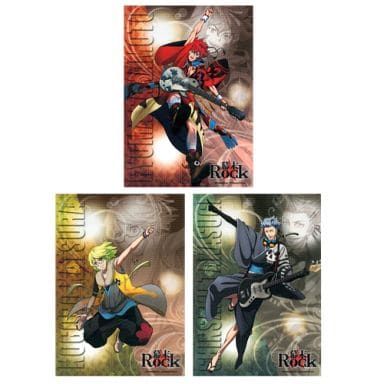 海报 动画 透明海报3张set坂本龙马 高杉晋作 桂小五郎 幕末rock 杂货 小物件 Suruga Ya Com