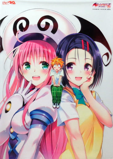 懸賞当選品　ララ＆春菜　To LOVEる とらぶる　描き下ろしB2クリアポスター 駿河屋 -<中古>[当選通知書付き] 描き下ろしB2クリアポスター