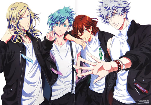 B2 Double Sided Poster Eight Fold Fold Quartet Night Reo Nova Akutsu Mabu Theater Utano Prince Sama Magi Love Kingdom Sarazanmai Spoon 2 Di Vol 51 Appendix Goods Accessories Suruga Ya Com