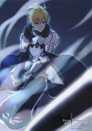 Clear Poster Sabre Cds Fate Prototype 蒼銀 Flags Drama Cds Original Soundtrack Animate Complete Purchase Benefits 雑貨 小物 Suruga Ya Com