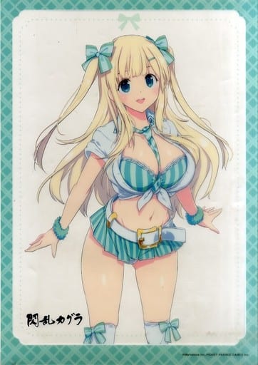 駿河屋 -<中古>A3クリアポスター 詠 「閃乱カグラ 爆乳ハイパーWEBくじ