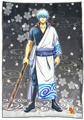 駿河屋 -<中古>[単品] B2布ポスター 坂田銀時 「銀魂 完全資料BOX 銀箱