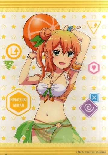 Poster A3 Clear Poster Mikan Hinatsuki Machikado Mazoku Machikado Splash Web Kuji C 3 Award Goods Accessories Suruga Ya Com