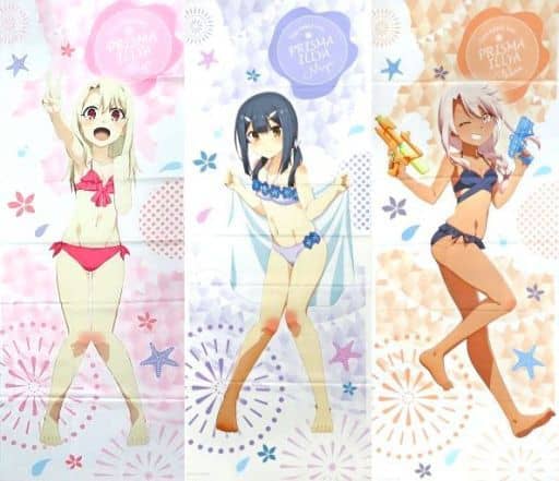 Fate/kaleid liner プリズマ☆イリヤ 等身大 布ポスター おまけ 駿河屋 -<中古>等身大布ポスター 全3種セット 「くじ引き堂 劇場