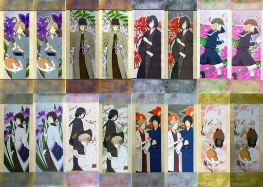夏目友人帳 スティックポスター ロングポスター 的場　夏目　希少 夏目友人帳 スティックポスター 夏目貴志 的場静司 ニャンコ先生