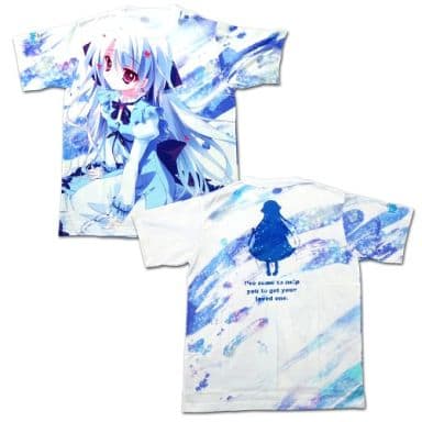 ティナ フルグラフィックパーカー 恋がさくころ桜どき C85グッズ 駿河屋 -<中古>ティナ 全面Tシャツ ホワイト フリーサイズ 「恋