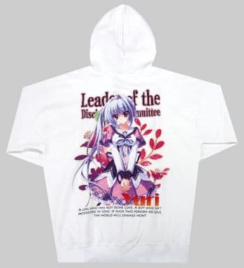 駿河屋 -<中古>月嶋夕莉 フルグラフィックパーカー ホワイト