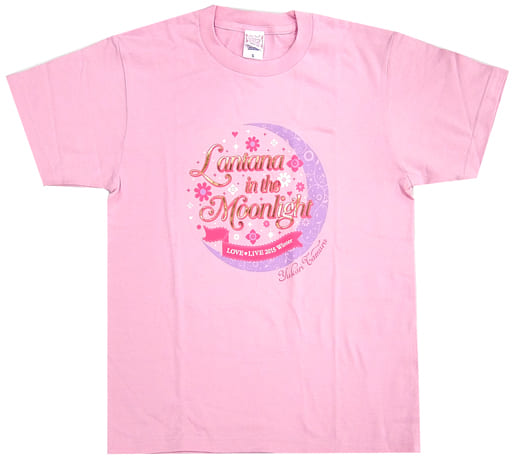 田村ゆかり Lantana in the Moonlight スタッフTシャツ 駿河屋 -<中古>田村ゆかり Tシャツ ピンク Sサイズ 「田村ゆかり LOVE