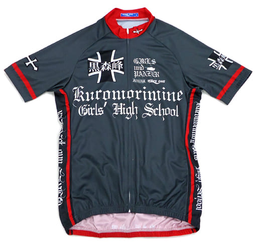 駿河屋 -<中古>黒森峰女学園Ver. サイクルジャージ ブラック XXL