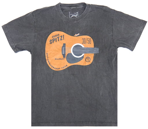 駿河屋 -<中古>スピッツ 30/50ご当地Tシャツ グレー Lサイズ 「SPITZ
