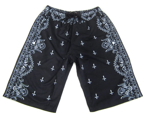 VAMPS サマーハーフパンツ 駿河屋 -<中古>VAMPS サマーハーフパンツ ブラック フリーサイズ