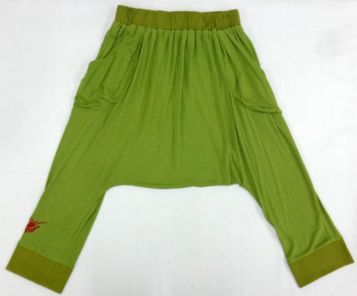 駿河屋 -<中古>フィリップ サルエルパンツ グリーン Lサイズ
