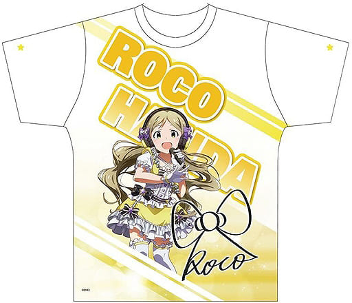 伴田路子　フルグラフィックTシャツ アイドルマスター ミリオンライブ! 駿河屋 -<中古>伴田路子(ロコ) 両面フルグラフィックTシャツ