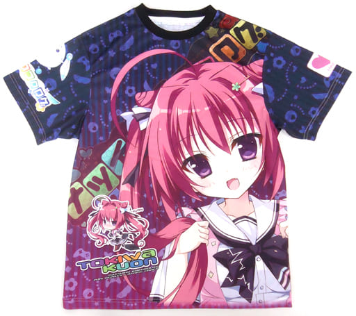 ナツイロココロログ フルグラフィックTシャツ臣苗鈴 Lサイズ Nagi Kisara - T-shirts - Natsuiro Kokoro Log Size-L (キサラ 電脳
