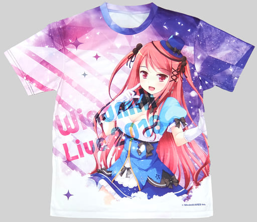 ウィッチズガーデン　緋宮あやり　フルグラフィックTシャツ　ういんどみるライブ ウィッチズガーデン 緋宮あやり フルグラフィックTシャツ ういんどみる