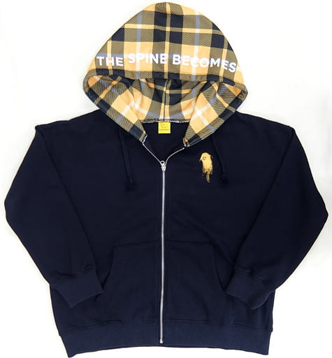 駿河屋 -<中古>米津玄師 せきついくんパーカー ネイビー Lサイズ