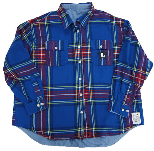 駿河屋 -<中古>LiSA リバーシブルシャツ～364+JOKER Ver.～ ブルー