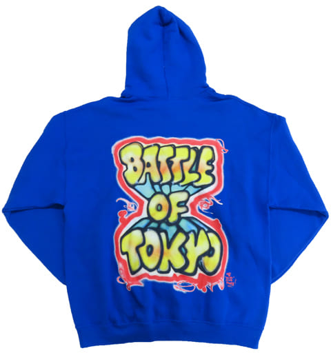 アウターウェア(男性アイドル)　Jr.EXILE Hoodie(パーカー) ブルー Sサイズ 「BATTLE OF TOKYO ～ENTER THE Jr.EXILE～」 OFFICIAL LIVE SUPPORT WEAR COLLECTION 駿河屋 -<中古>Jr.EXILE Hoodie(パーカー) ブルー Sサイズ