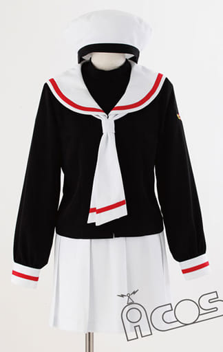 友枝小学校制服 女冬装 黑色 白色l码 魔卡少女樱透明卡牌篇 杂货 小物件 Suruga Ya Com