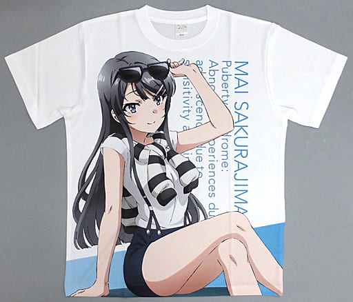 駿河屋 -<中古>桜島麻衣 フルグラフィックTシャツ ホワイト