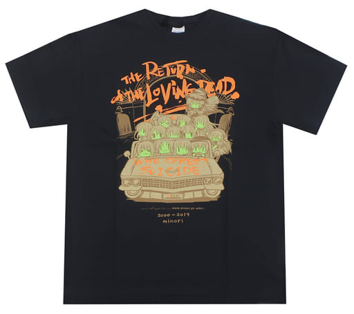 minori character1 2019 Tシャツ Mサイズ ROTLD 駿河屋 -<中古>ROTLD柄 Tシャツ ブラック Mサイズ 「minoriシリーズ