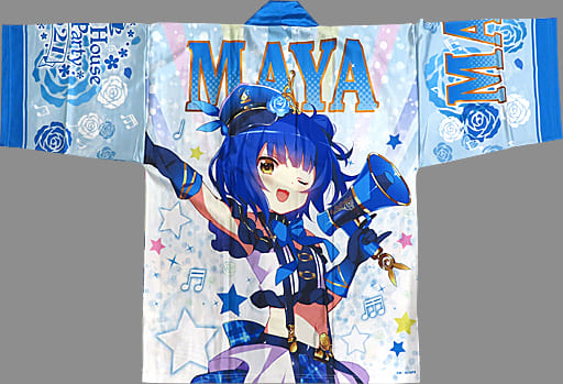 ご注文はうさぎですか?　Tea Party2021　マヤ法被 駿河屋 -<中古>マヤ ＜Tea Party 2021＞法被 ブルー フリーサイズ 「ご