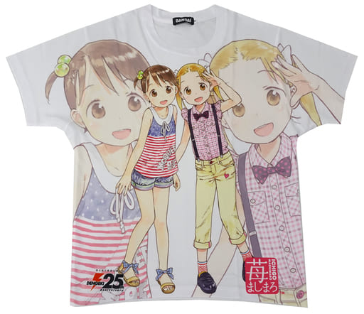 駿河屋 -<中古>伊藤千佳＆松岡美羽 フルパネルTシャツ ホワイト メンズ