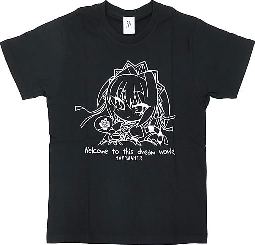 駿河屋 -<中古>内藤舞亜 SDTシャツ ブラック Mサイズ 「ハピメア」（T