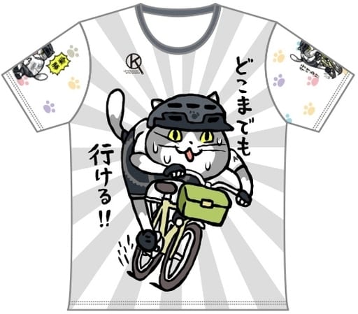 未使用　仕事猫デザイン サイクルウェア ホワイト　XL 仕事猫」サイクルウェアシリーズ【新作】 | サイクルジャージ痛信