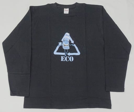 駿河屋 -<中古>エコ吉 ロングTシャツ ブラック Lサイズ 「428 ～封鎖
