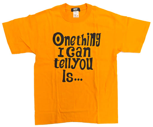 One Thing I Can Tell You Is T shirt Orange M Size ONE PIECE Goods one-thing-i-can-tell-you-is-t-shirt-orange-m-size-one-piece-goods