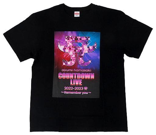 【浜崎あゆみ】remember you Tシャツ　黒 浜崎あゆみ】remember you Tシャツ 黒 - メルカリ