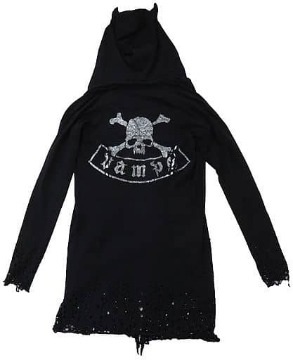 VAMPS Halloween Party 2011 パーカー 黒 駿河屋 -<中古>VAMPS ハロウィンデビルマントパーカー ブラック
