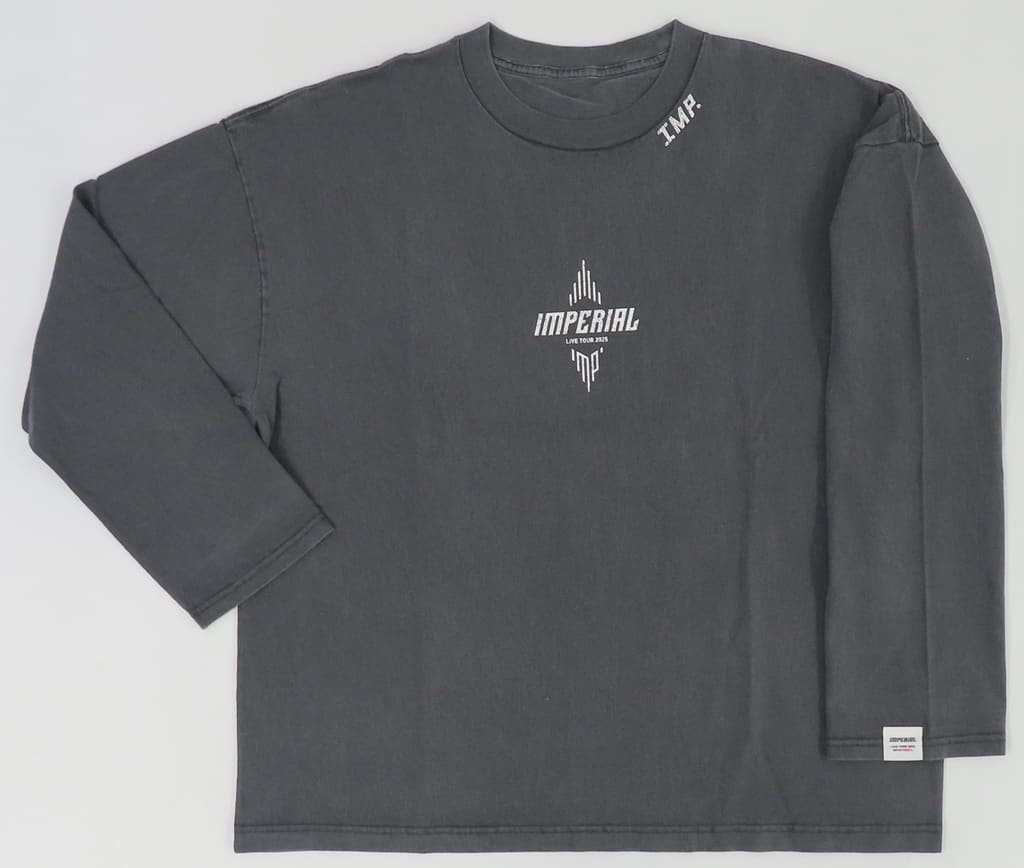 IMP. IMPERIAL LIVE ツアーロングT 駿河屋 -<中古>IMP. ロングTシャツ ダークグレー 「IMPERIAL