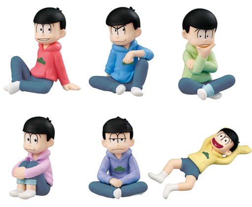 パルメイトぷち おそ松さん やっぱパーカーは楽だよな！編 6個入りBOX