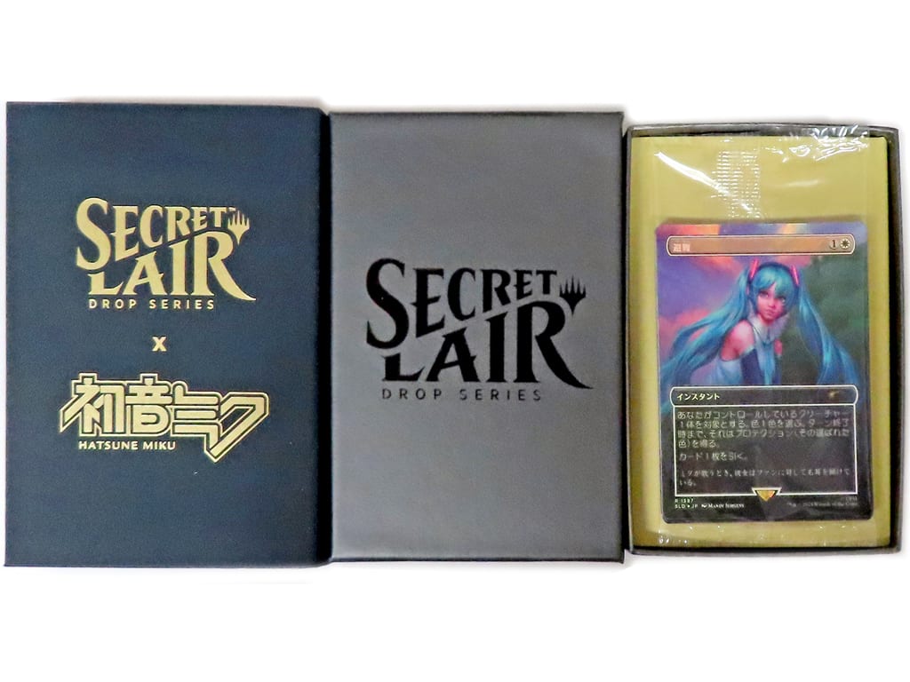 MTG ★未開封★ シークレットレア×初音ミク:サクラスーパースター　日本語版 MTG Secret Lair x Hatsune Miku Sakura Superstar Japanese Non