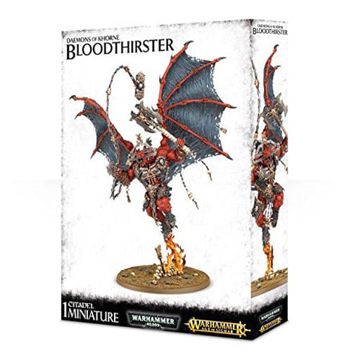 ミニチュアゲーム　ディーモン・オヴ・コーン： ブラッドサースター 「ウォーハンマー エイジ・オヴ・シグマー」 (Blades of Khorne： Bloodthirster) [97-27] 駿河屋 -<新品/中古>ディーモン・オヴ・コーン ブラッドサー