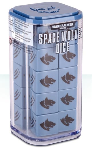 Space Wolf Dice 「 Warhammer 40.000 」 (Space Wolves Dice) [86-72] | Toy ...